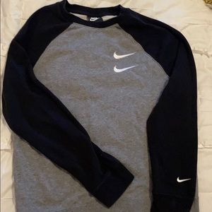 Boys Nike double swoosh sweatshirt, XL